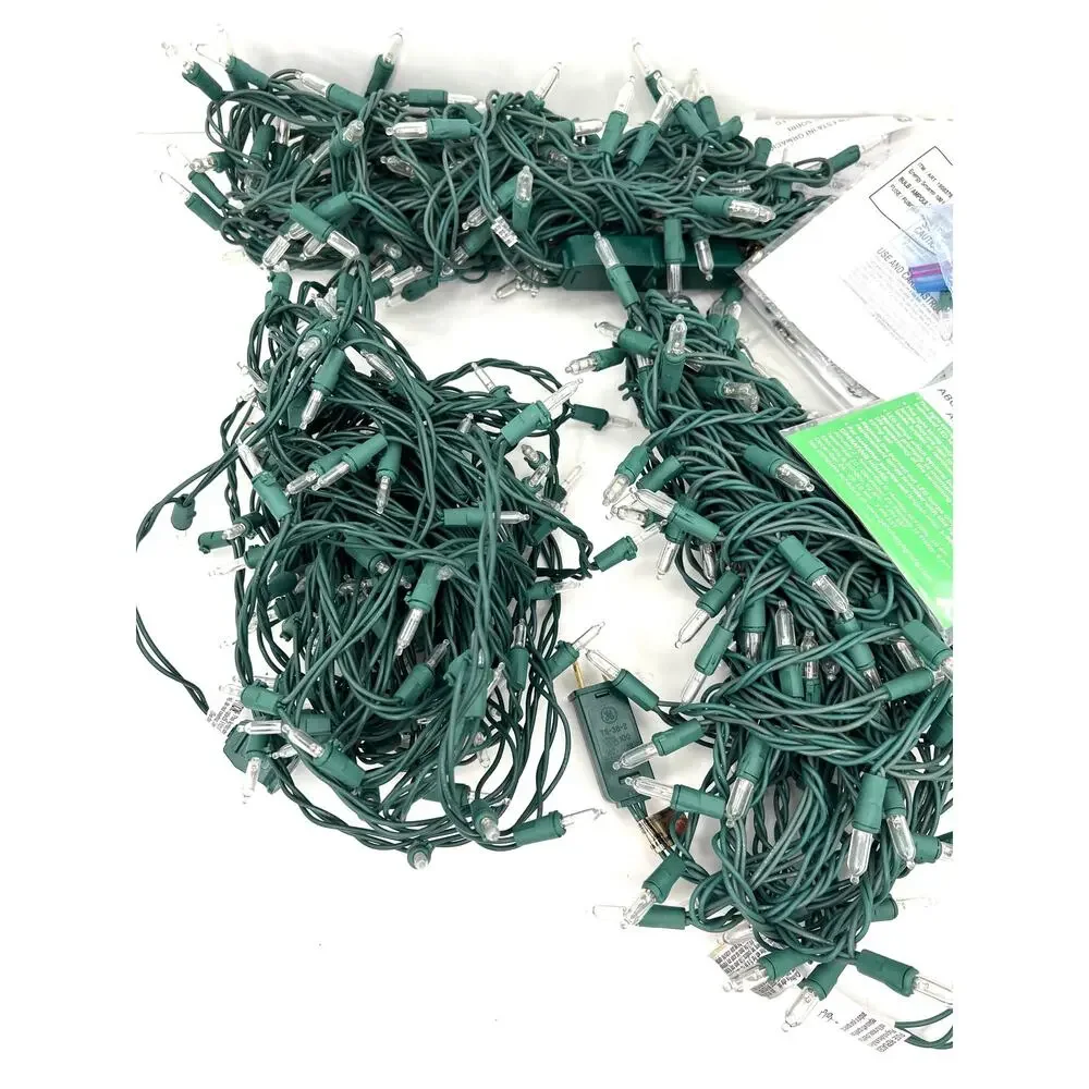 Christmas lights and replacement bulbs